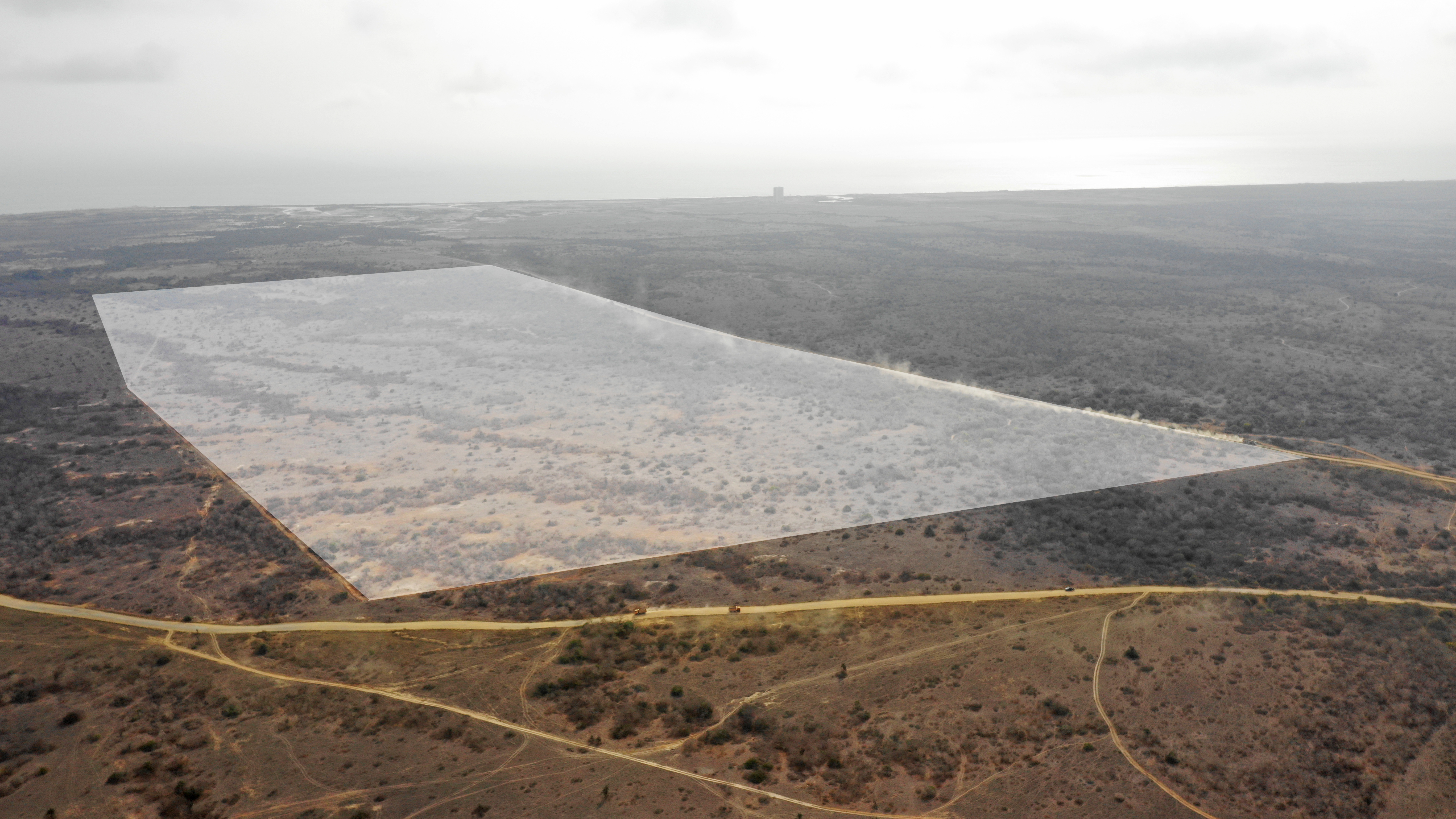 Vista aérea — detalle macrolote